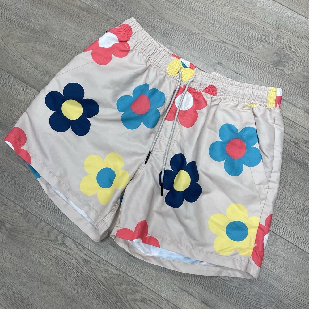 OAS Daisy Swim Trunks Men's‎ Sz XL Casual Beach Resort
